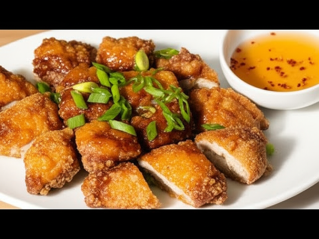 油淋鶏風さっぱりアレンジ